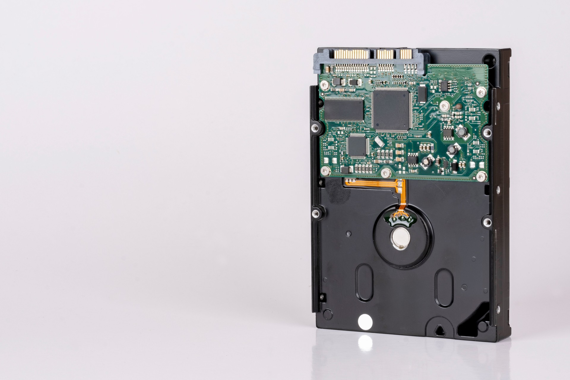 3.5 inch hard drive.